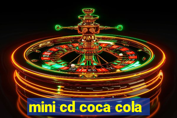 mini cd coca cola